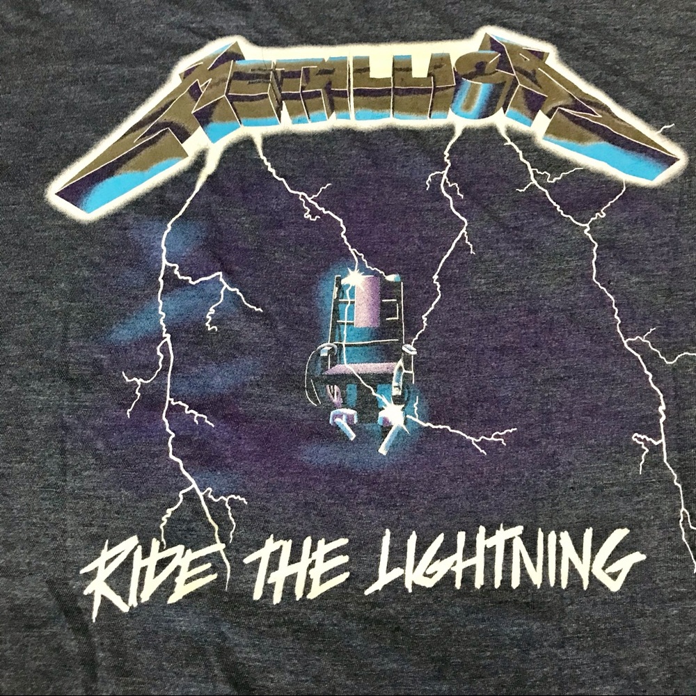 Metallica Ride the Lightning Tee - Picture 2 of 4